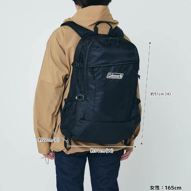 【Coleman】日本版 新版 健行者 Walker 33 大型 黑色 尼龍 防水 女包 男包 背包 書包 旅行 登山 後背包