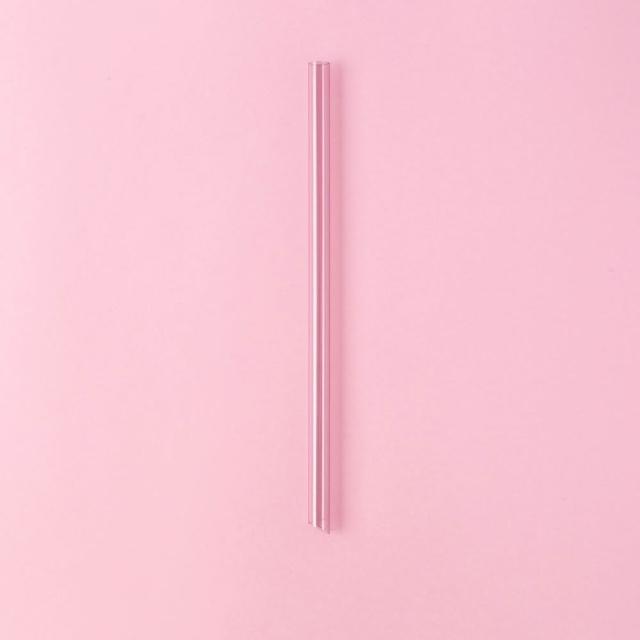 【Oolab 良杯製所】ECOZEN 透明斜口細吸管26cm(環保吸管8色選擇)