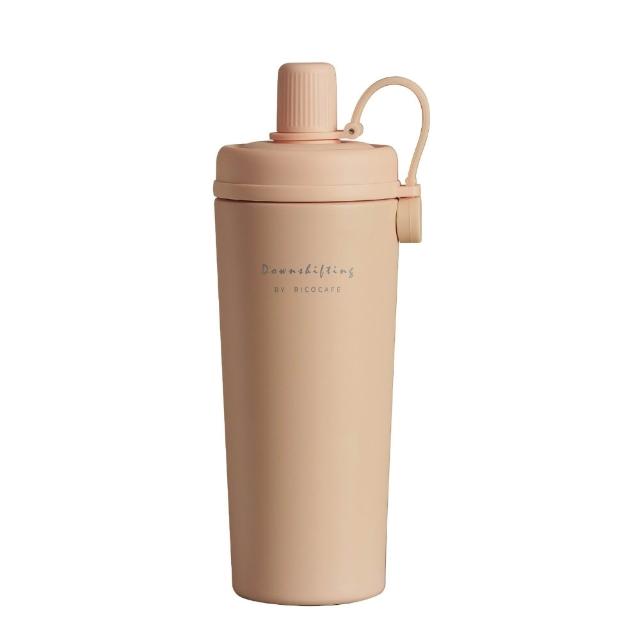 【RICO 瑞可】RICOCAFE 陶瓷塗層 COOLID酷力杯 800ml(吸管杯/環保杯/隨行杯/保冰保溫瓶)