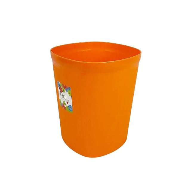 【生活King】好運花方型中垃圾桶-9.5L(4色可選)