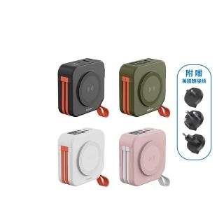 【Philips 飛利浦】DLP4347C 10000mAh多功能十合一螢幕顯示行動電源(磁吸/自帶雙線/無線/37Wh_具Wh標示)