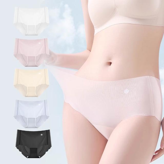 【Chic Chic 琪琪】多件組-多款任選-嬰兒棉抑菌無痕女內褲(純棉底襠 抑菌導濕 中腰 親膚舒適 顏色隨機)