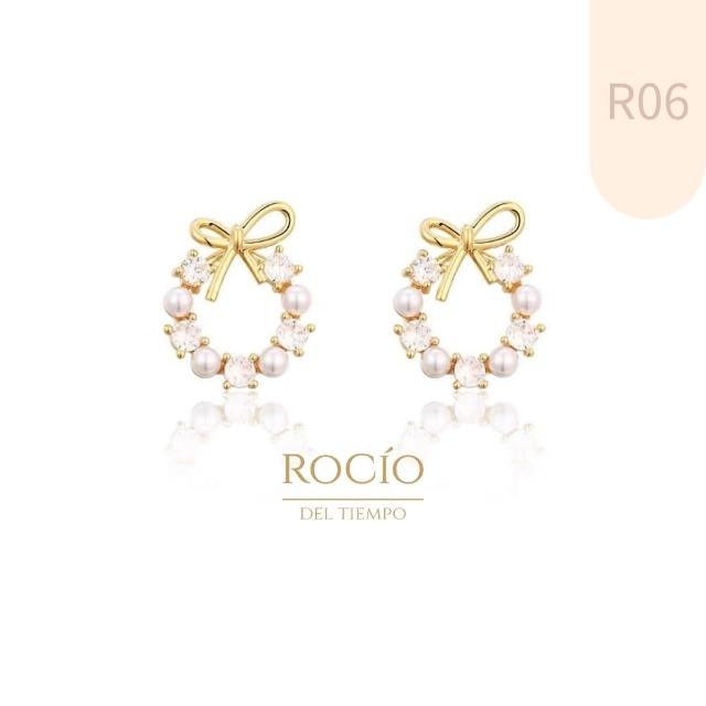 【ROCiO】ROCiO專櫃品牌輕奢經典耳環｜無耳洞耳夾款(母親節閨蜜生日情人節女友禮物)