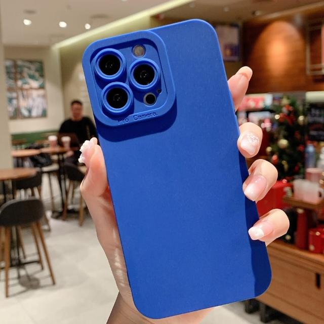 【小玉貼膜】適用iPhone天使眼鏡頭全包磨砂手感防摔殼手機殼軟殼(iPhone11 Pro Max)