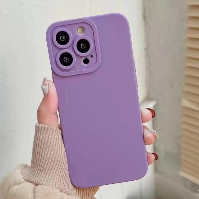 【小玉貼膜】適用iPhone天使眼鏡頭全包磨砂手感防摔殼手機殼軟殼(iPhone12 Pro Max)
