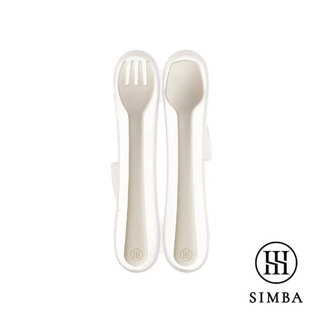 【Simba 小獅王辛巴官方直營】美味學習叉匙組(兒童餐具/矽膠湯匙/副食品)