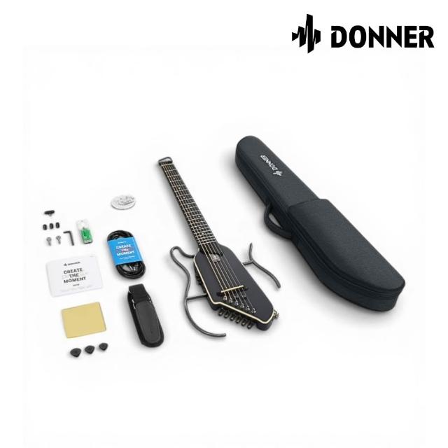 【Donner】HUSH-I EVO2 第二代無頭靜音吉他 三款色系／極簡不凡（旅行吉他 電吉他 民謠吉他 攜帶 SLG200）