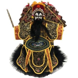 【A-ONE 匯旺】門神蔚遲恭 精緻布袋戲偶 有內體可換衣 送國旗熱燙布貼 戲偶架 民俗 表演布偶人偶戲偶