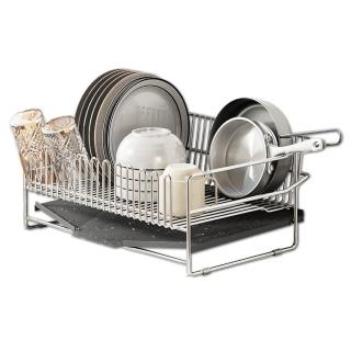 【Store up 收藏】頂級304不鏽鋼 日式極簡風 杯瓶碗筷瀝水架(AD443)