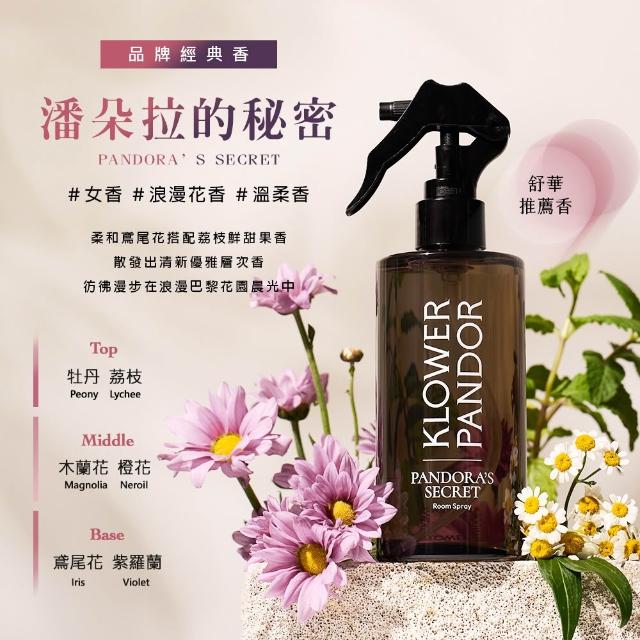 KLOWER PANDOR】KP記憶香氛空間除臭香氛噴霧250ml-3入組(多款任選)