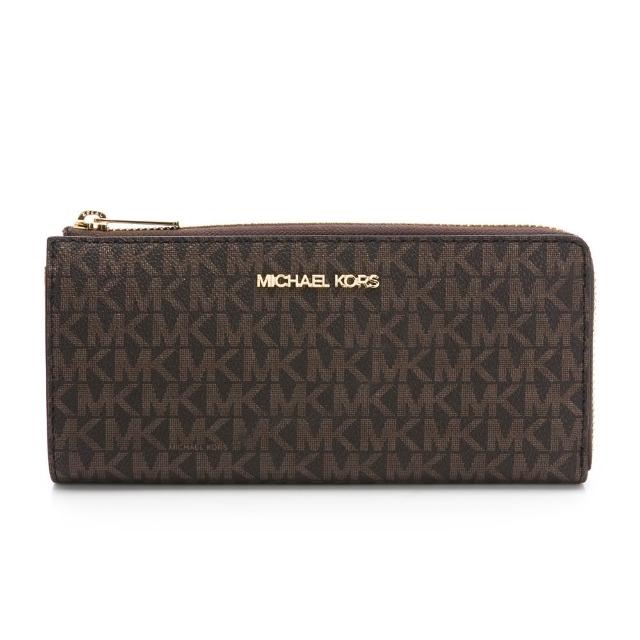 【Michael Kors】JET SET TRAVEL防刮紋L拉鍊長夾(多款任選)