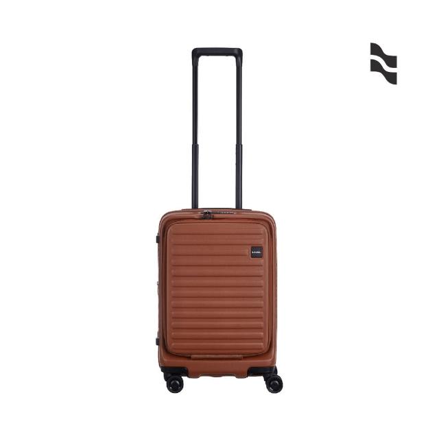 【LOJEL】CUBO 21吋 前開式擴充拉鍊拉桿箱(行李箱 旅行箱 登機箱)