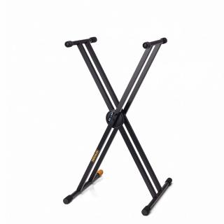 【Hercules 海克力斯】KS-120B 折疊型 雙X鍵盤架(原廠公司貨 商品有保障)