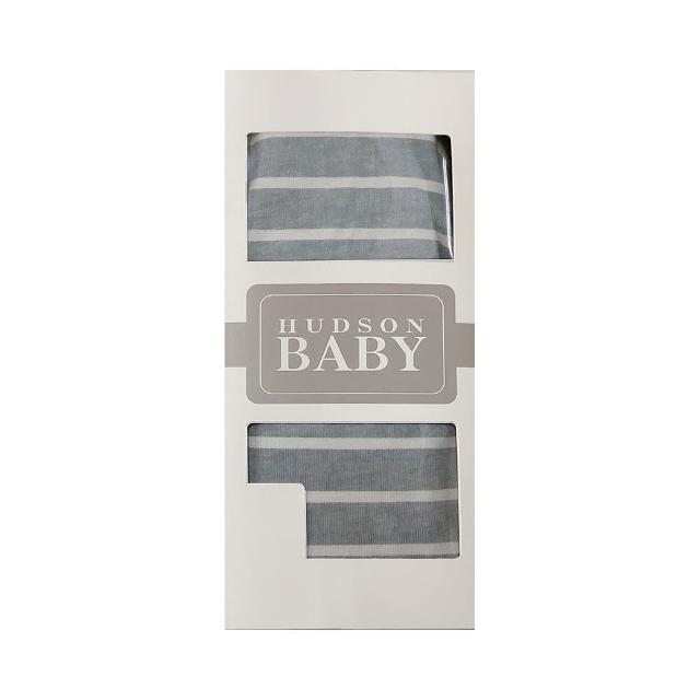 【Hudson Baby】Touched By Nature有機棉可調式懶人包巾(寶寶新生兒浴巾/哺乳巾/推車毯/蓋巾/彌月禮)