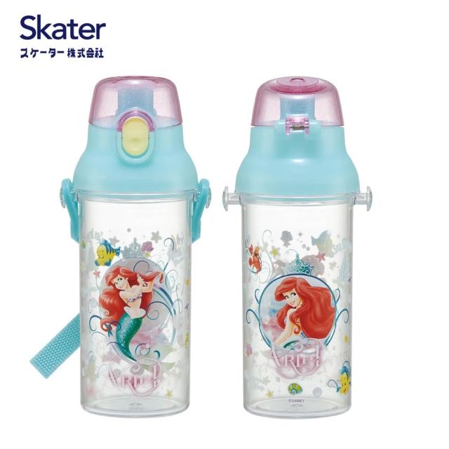 【Skater】兒童透明直飲水壺(可愛圖案 直飲水壺 480ml)
