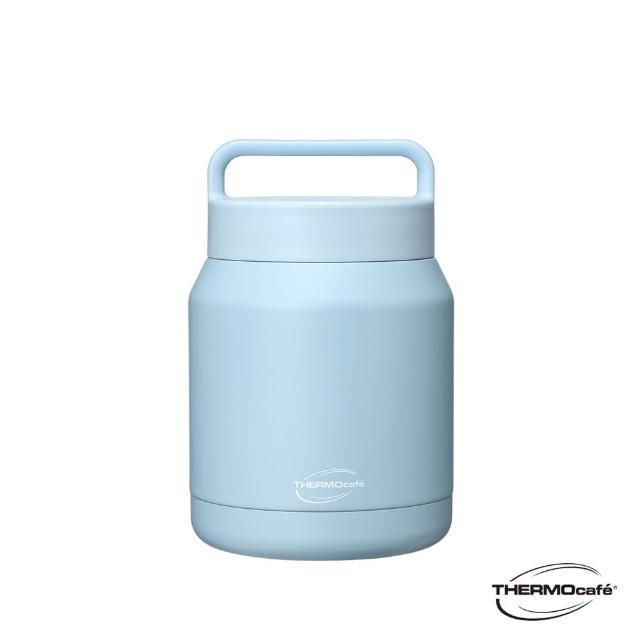 【THERMOcafe 凱菲】買1送1_不鏽鋼真空保溫食物罐650ml(TCHF-650+TCHF-650)