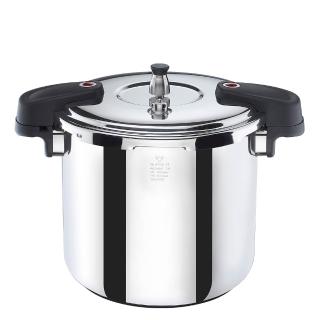 【Buffalo 牛頭牌】雅適商用快鍋15L(壓力鍋 304不鏽鋼 SGS檢測安全無毒 電磁爐 IH爐 營業用)