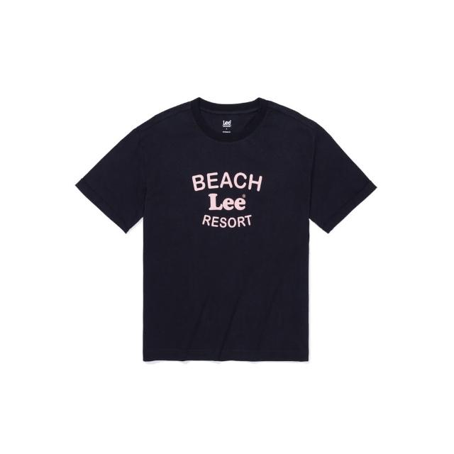 【Lee】女裝 短袖T恤 / 夏日沙灘 共2色 Boyfriend版型(LB402041166 / LB402041K11)