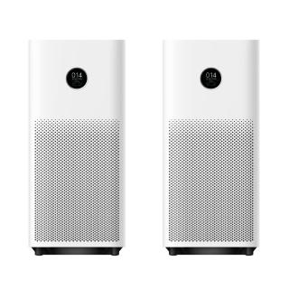 【小米】雙機組Xiaomi 空氣清淨機 4(小米官方授權代理/8-12坪適用/一年保固/米家APP/AC-M16-SC)