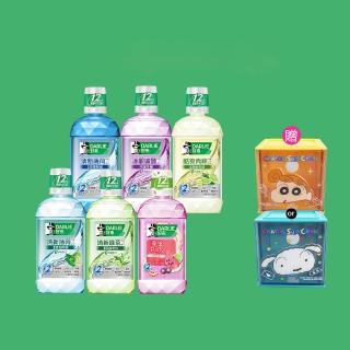 【DARLIE 好來】清新漱口水500mlX6入(酷爽青檸/清新薄荷/清新茶/護齦礦鹽/全亮白極緻)