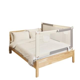 升降兒童床圍欄L型共2片(免螺絲組裝 不限床厚度)