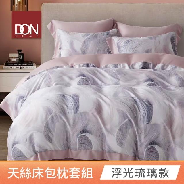 【DON】買1送1 台灣製天絲床包枕套組 雙人/加大-均一價(60支天絲)