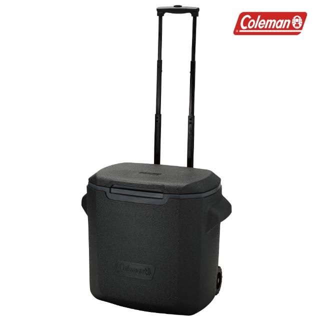 【Coleman】26.5L拖輪冰箱(露營冰箱 戶外冰桶 保冰桶)