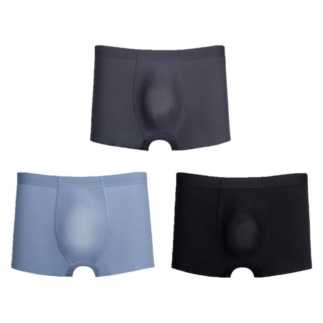【蒂巴蕾★買3送3】透氣快乾抑菌消臭男內褲-共6件(涼感內褲 男 冰絲內褲)