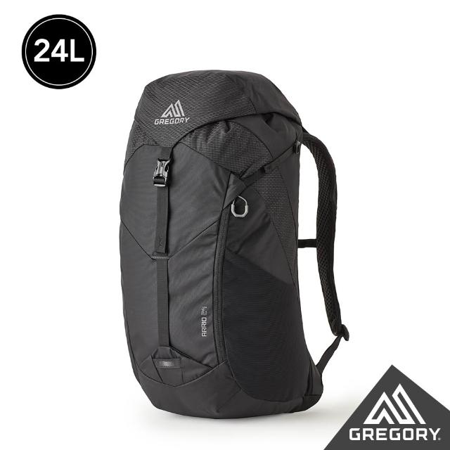 【Gregory官方直營】24L ARRIO 多功能 登山背包 登山包 後背包 水袋包(帝國藍 碳黑 磚石紅 火花藍)