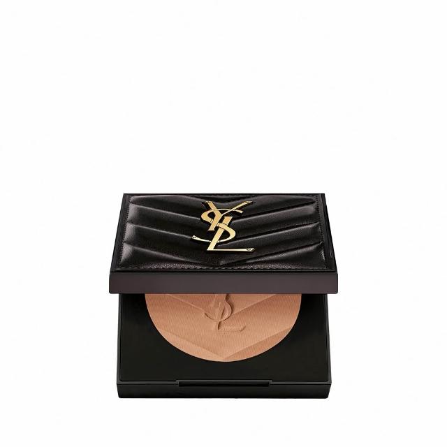 【YSL】官方直營 粉光瓶蜜粉餅底妝組(恆久完美裸光無瑕粉底露+恆久完美持久柔霧蜜粉餅)