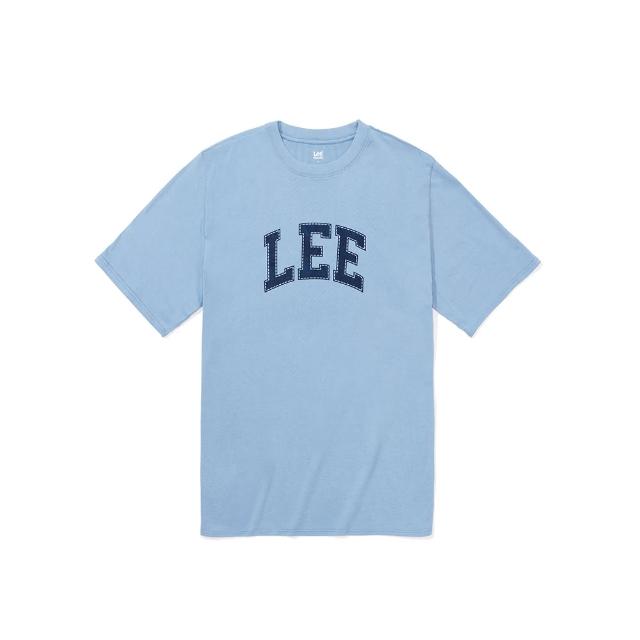 【Lee】男裝 短袖T恤 / 裝飾壓線LOGO 共4色 季節性版型(LB402032)