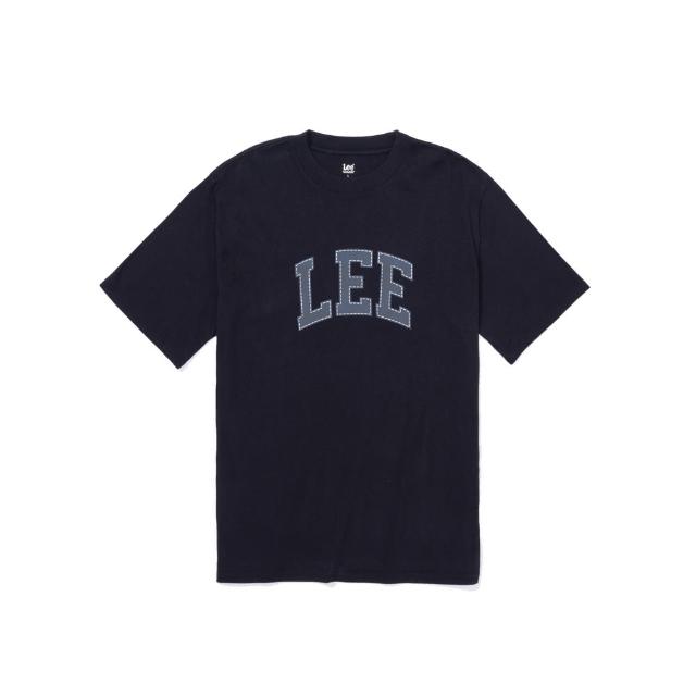 【Lee】男裝 短袖T恤 / 裝飾壓線LOGO 共4色 季節性版型(LB402032)