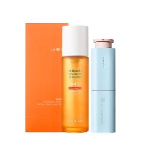 【LANEIGE 蘭芝】美白保濕細緻組(LANEIGE 維他命C精露150ml 水酷保濕精華50ml)(化妝水 精華液)