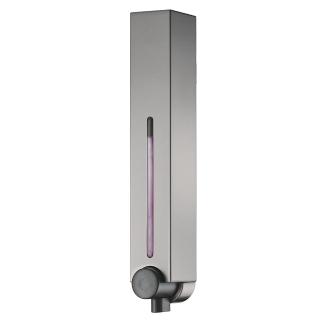 【Homepluz】免鑽孔極簡風單瓶沐浴給皂機500ml(香檳銀)