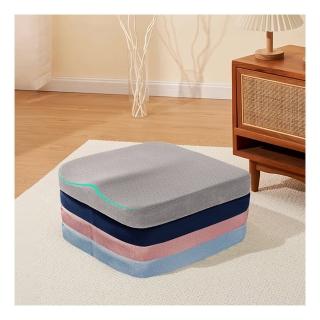 【ANTIAN】慢回彈透氣記憶棉坐墊 辦公護臀座椅墊 汽車久坐舒適屁股墊 學生教室宿舍凳子墊