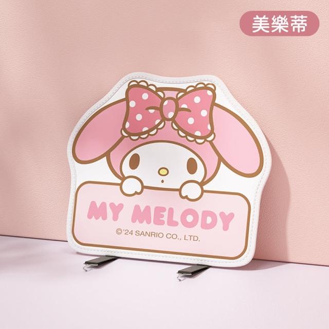 【SANRIO 三麗鷗】汽車椅背防踢墊 椅背防護墊 車用(酷洛米 大耳狗 美樂蒂)