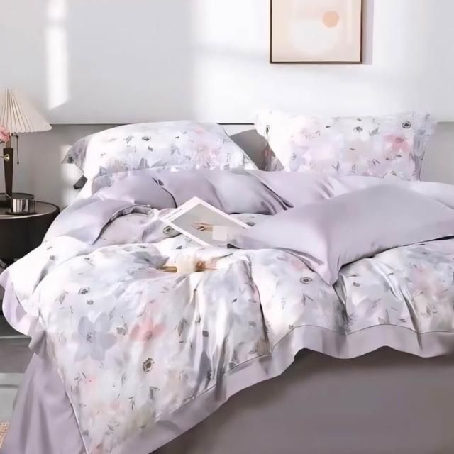 【Prawear 巴麗維亞】買一送一 60支100%天絲品牌萊賽爾纖維床包枕套組or涼被-雙人/加大/特大(多款任選)