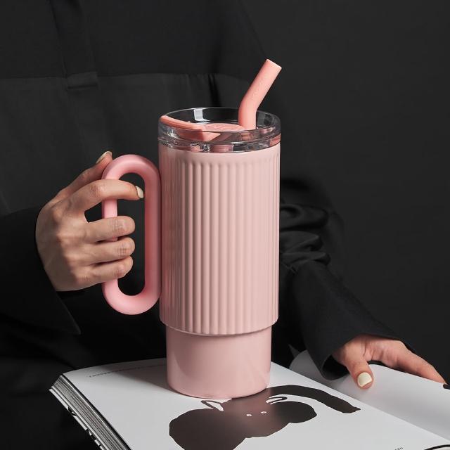 【Holoholo】ROME CUP 保溫吸管羅馬杯（1000ml／4色）(吸管杯、冰霸杯、保溫杯、隨手杯)