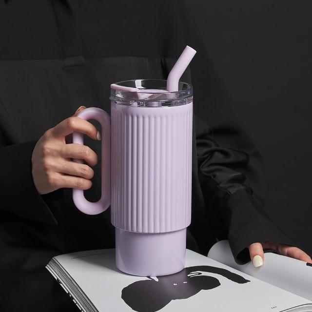 【Holoholo】ROME CUP 保溫吸管羅馬杯（1000ml／4色）(吸管杯、冰霸杯、保溫杯、隨手杯)