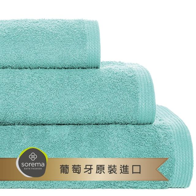 【Sorema 舒蕾馬】葡萄牙製飯店級大毛巾50x100cm_3件組(30色可選/長絨海島棉/運動毛巾/輕便浴巾)