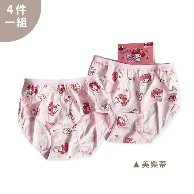 【Oluna 歐露娜】台灣製 三麗鷗 授權 女童卡通內褲 大耳狗 雪寶 艾莎安娜 貝兒公主 雙子星 美人魚 天竺鼠