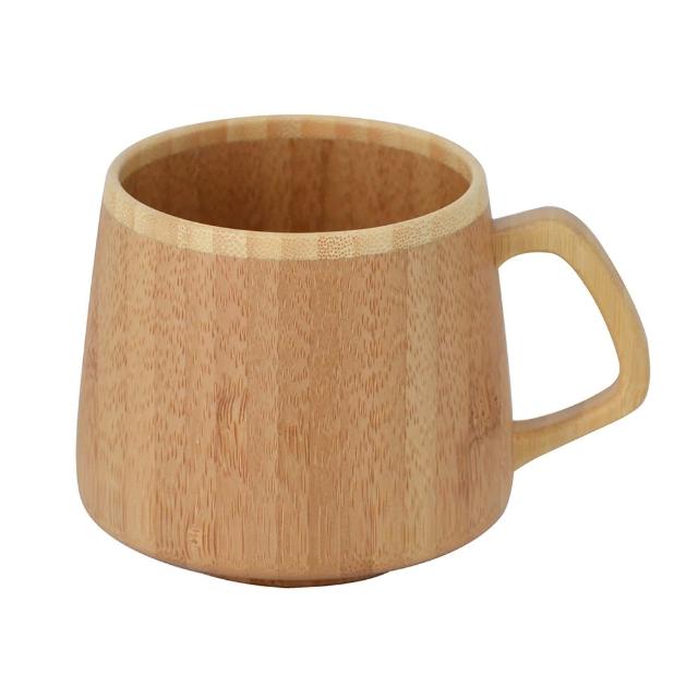 【YU Living 信歐傢居】日本進口 RIVERET孟宗竹布丁法蘭杯 310ml(單件禮盒包裝/2色任選/布丁杯造型)
