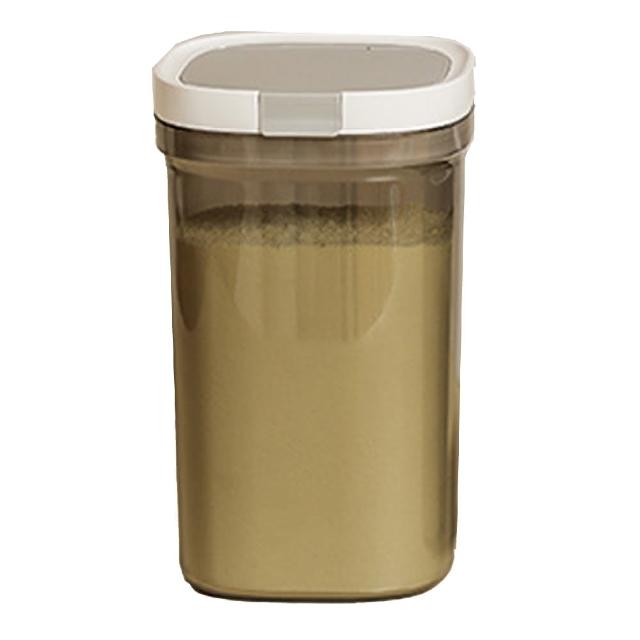 【KIDS PARK】磁吸密封奶粉罐/1800ml(附贈杓匙/食品級材質/防潮保鮮盒/多功能儲物罐/零食收納罐)