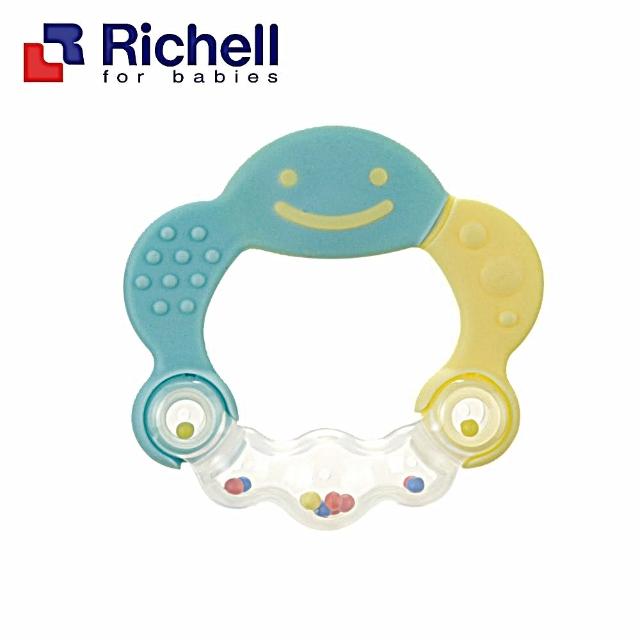 【Richell 利其爾】官方授權_ 固齒器系列_盒裝(從口部和手接受刺激)