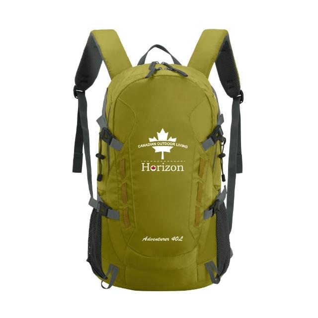 【Horizon 天際線】登山後背包25L 30L 40L/露營收納包20L(男女適用後背包/保固一年)