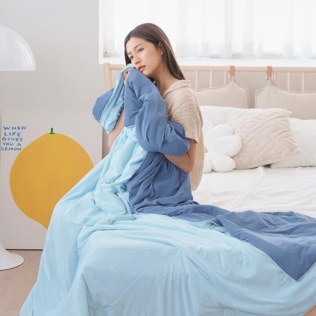 【BUHO 布歐】買一送一 激凍冰紗竹纖維涼被-單人150x200cm涼被 冰冰被 夏被(多款任選) 涼被/冷氣毯