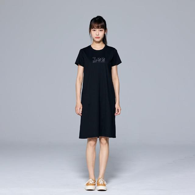 【Lee】女裝 休閒洋裝 / 棉質舒適 LOGO 多款任選 標準版型(LB401003 / LB401004 / LB401005)