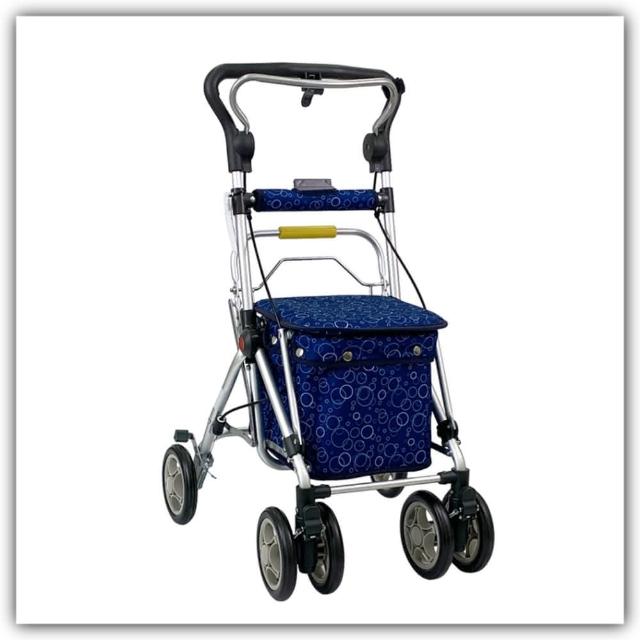 【康逸】助步車台灣製造 弧形折疊 菜籃購物車(#老人購物助步推車#老年買菜代步#手推車折疊可坐)