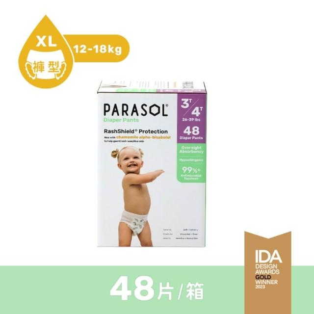 【PARASOL】總代理｜進化版_Clear+Dry 新科技水凝果凍褲 禮盒3箱組 褲型尿布L-XXL(2包/箱)