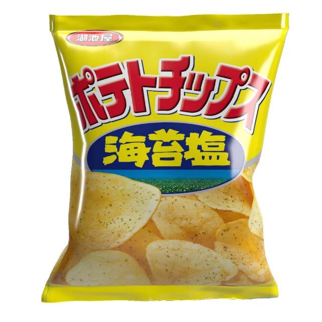 【KOIKEYA 湖池屋】卡辣姆久洋芋片28gX10入/箱-厚切勁辣唐辛子/平切勁辣唐辛子/平切海苔鹽(咔辣姆久)